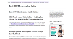 Desktop Screenshot of otcphentermineguide.com